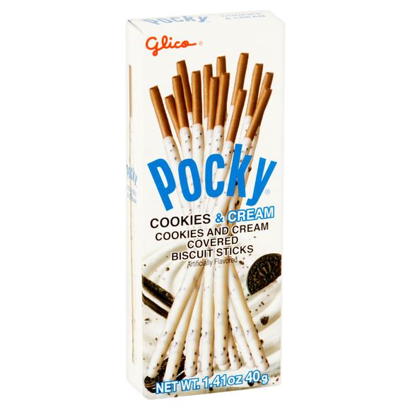 pocky cookies and cream